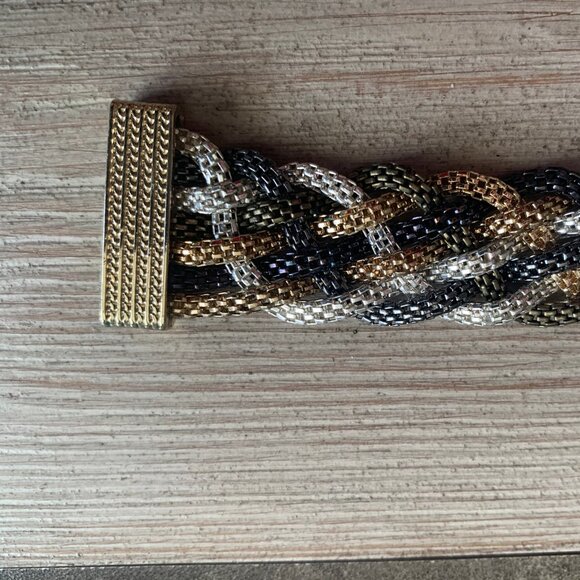 VINTAGE Mesh Braided Women's Bracelet - Picture 4 of 9